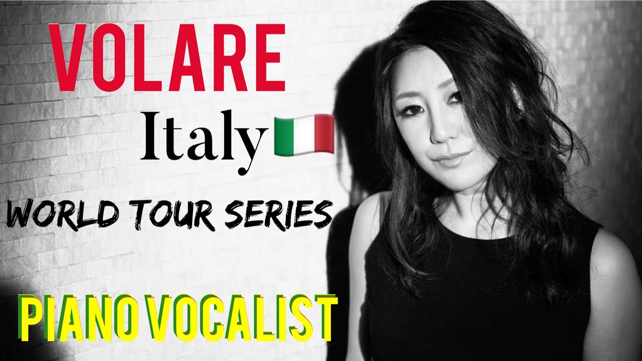VOLARE| Italy| Grace Mahya | Piano Vocalist |グレースマーヤ｜ピアノ弾き語り｜ボラーレ｜イタリア|Good Morning With Love Day 14
