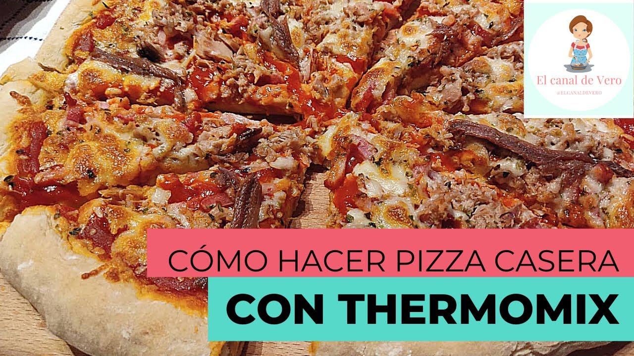 PIZZA casera con THERMOMIX 🍕