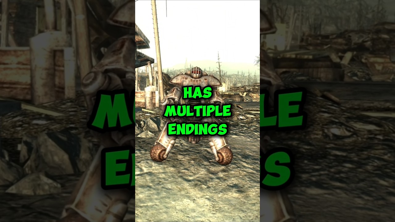 Задание Fallout 3, имеющее несколько концовок...