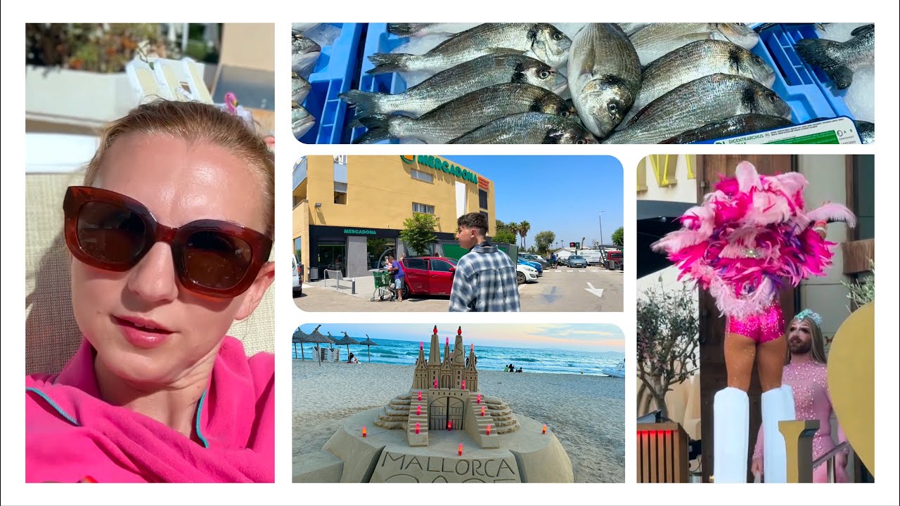 Отдых на Майорке 🇪🇸 Цены на Морепродукты в Mercadona 🐠 Чудо в Перьях 🙈 Влог 19.07.2025