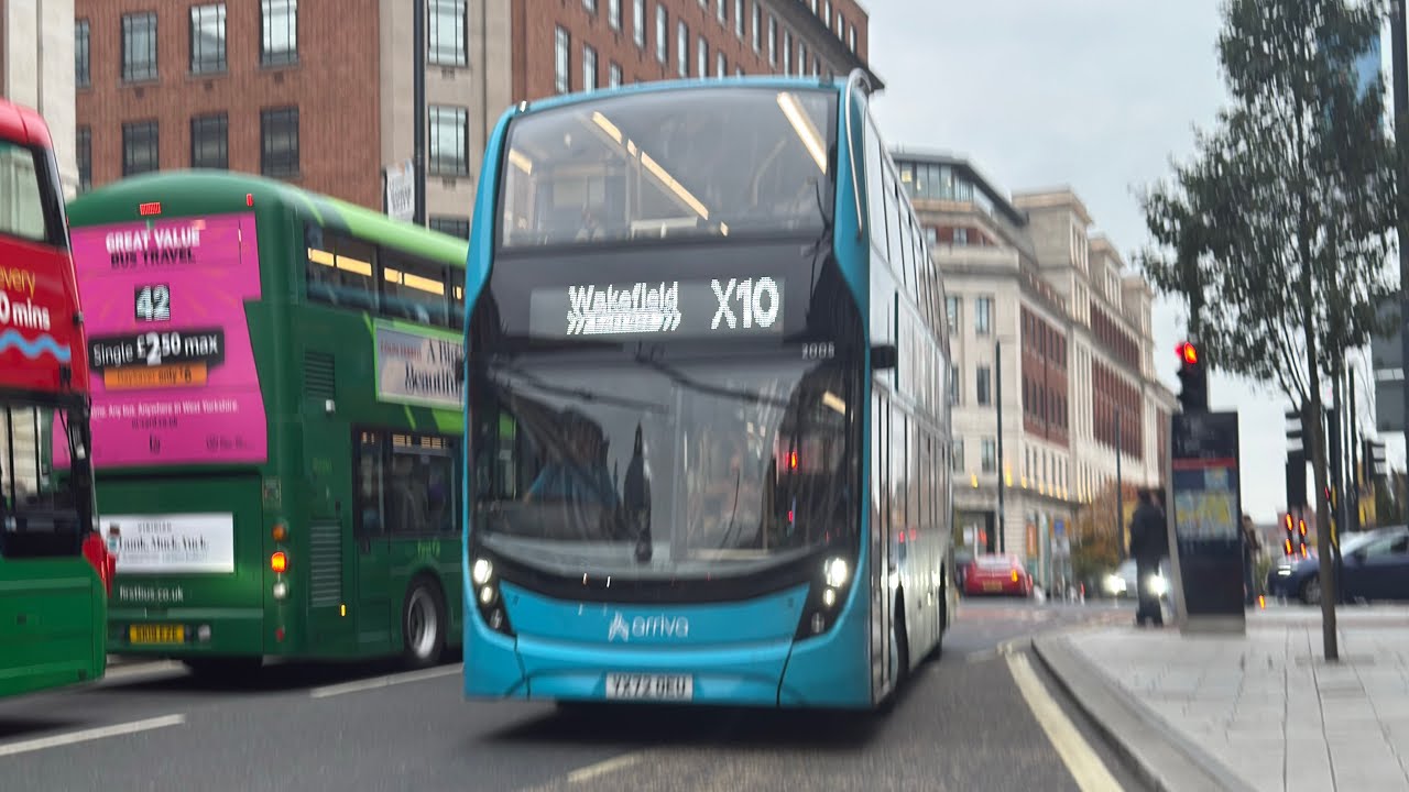 Motorway Thrash| Arriva Yorkshire ADL Enviro400 MMC YX72 OEU-2003 on the X10 to Wakefield