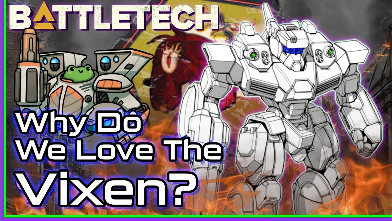 Why Do We Love The Vixen / Incubus? #BattleTech  Mech Lore / History