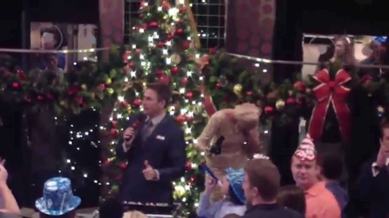 Balloon Drop on Carnival Splendor, New Year's Eve 2013