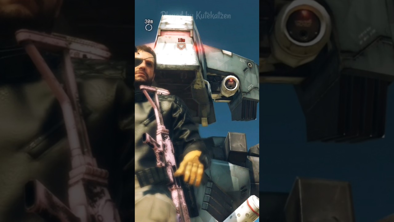 Дразнящий Сахелантропус | Без повреждений #gamingshorts #mgs #metalgearsolid