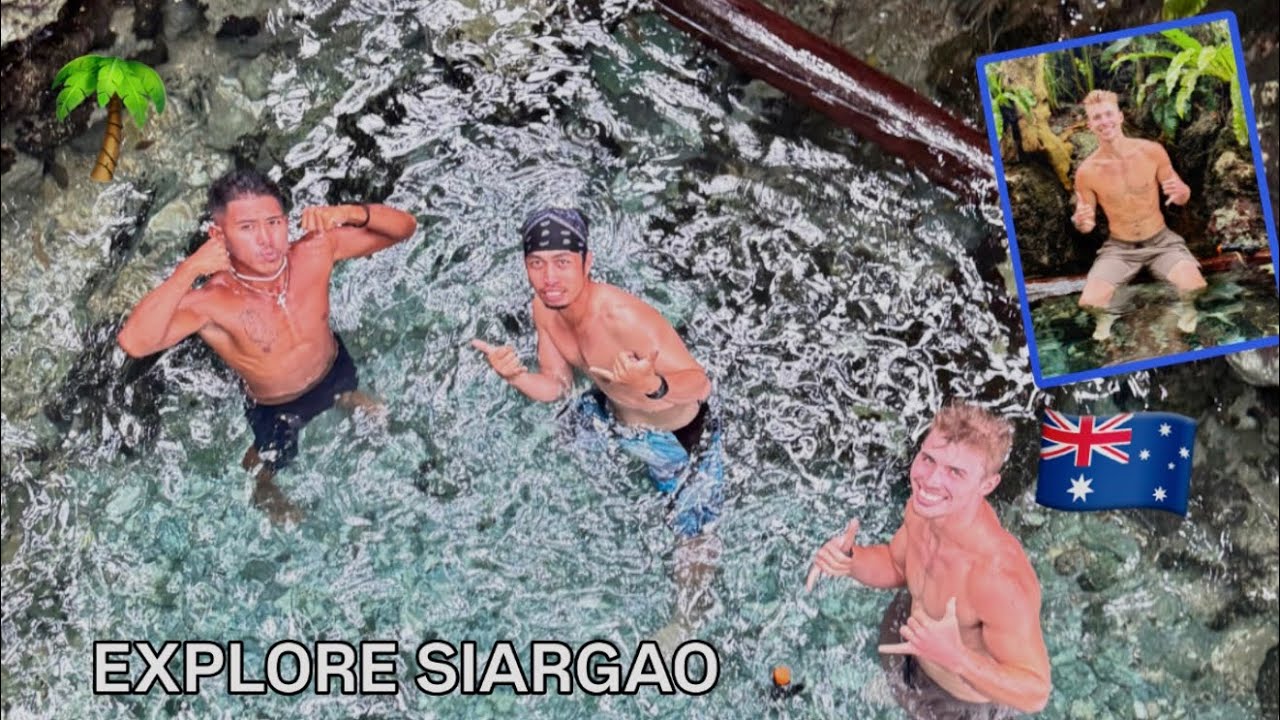 Australian guy shocked by how beautiful the Maasin River is in Siargao Island! 🌴
