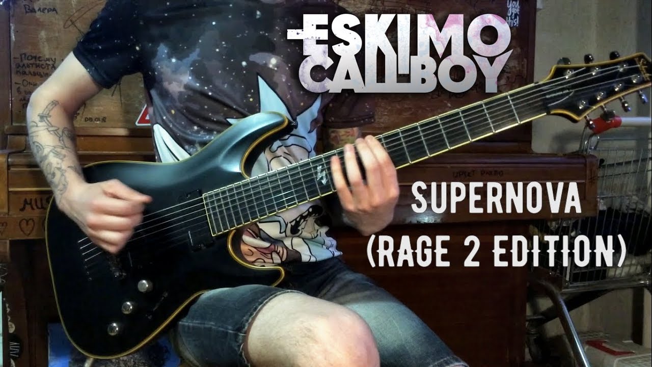 Eskimo Callboy | SUPERNOVA | Guitar cover + TABS (New Song 2019)