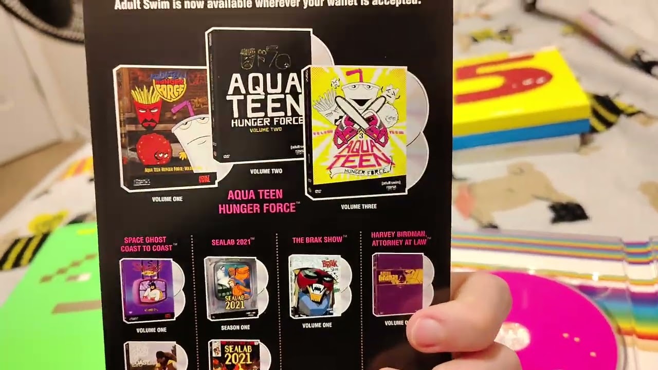 My Aqua Teen Hunger Force DVD Collection 🥤🍟🍔
