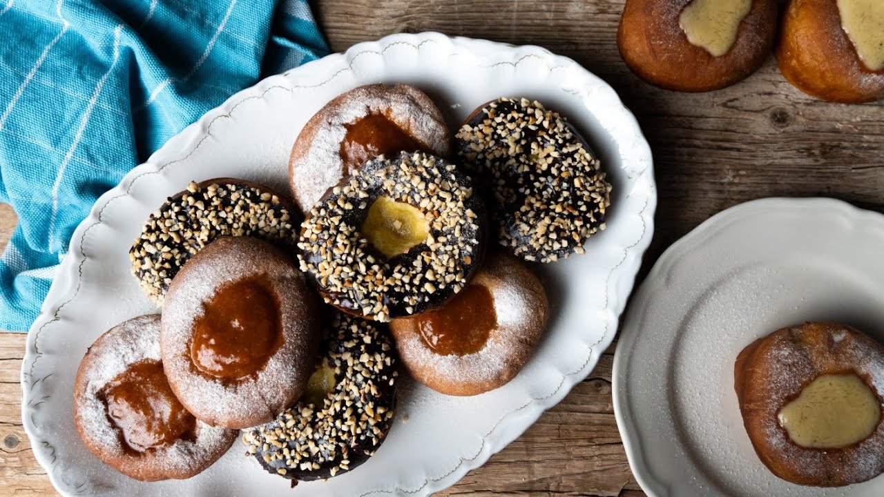 Farsangi fánk  🌱 tej és tojásmentes - vegán