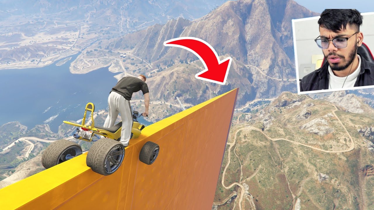 3 Tyre Bike Parkour 445.556% People Need Sour Milk After This Race in GTA 5!