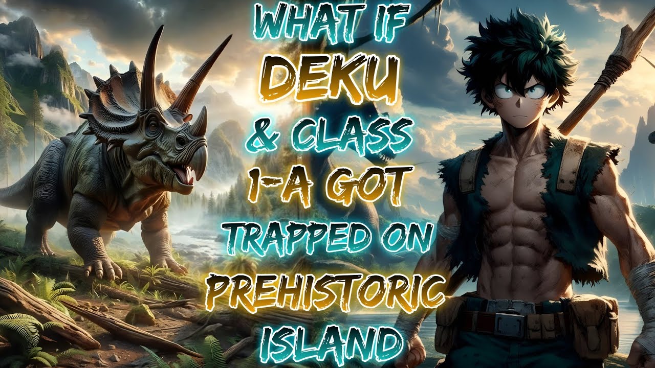 What If Deku & Class 1-A Got Trapped On Prehistoric Island!? | Part 1
