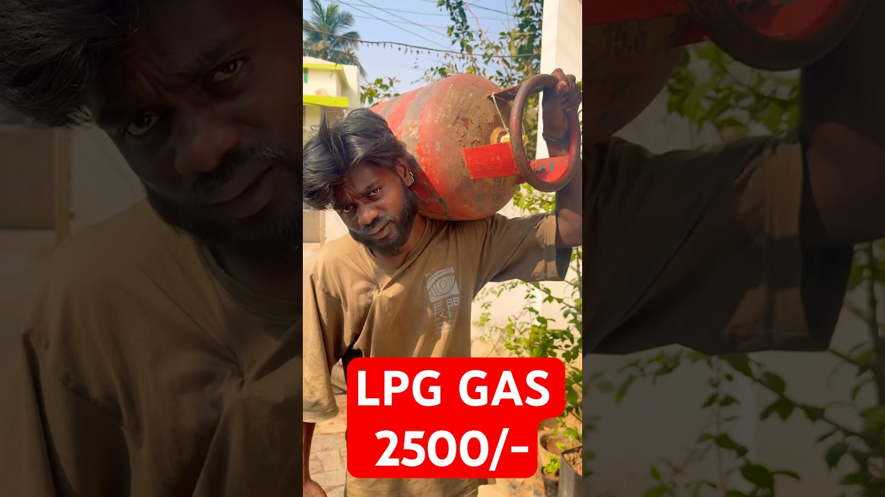 Black Marketing of LPG Gas! Price Reaches ₹2500 in Market 😱#lpggasprice #lpgcylinder #ytshorts