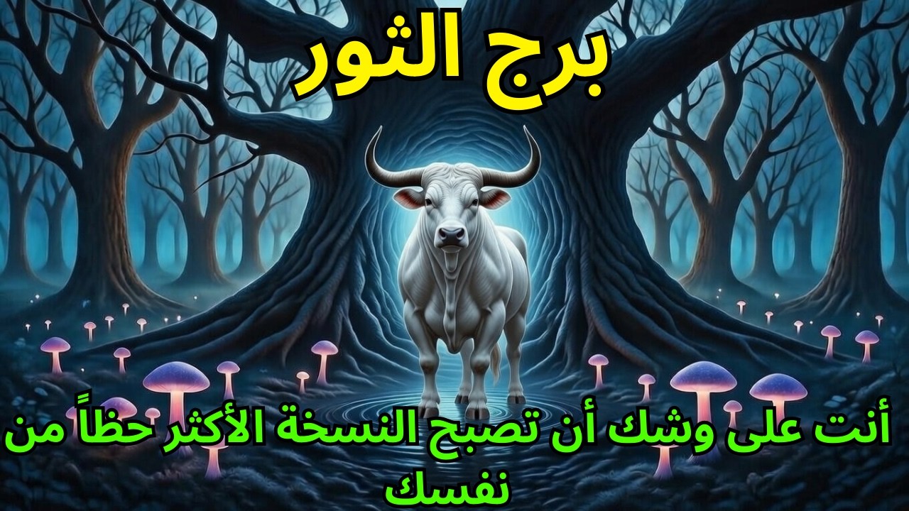 ♉ برج الثور – أنت في طريقك لتصبح النسخة الأكثر حظاً من نفسك 🌅🍀✨