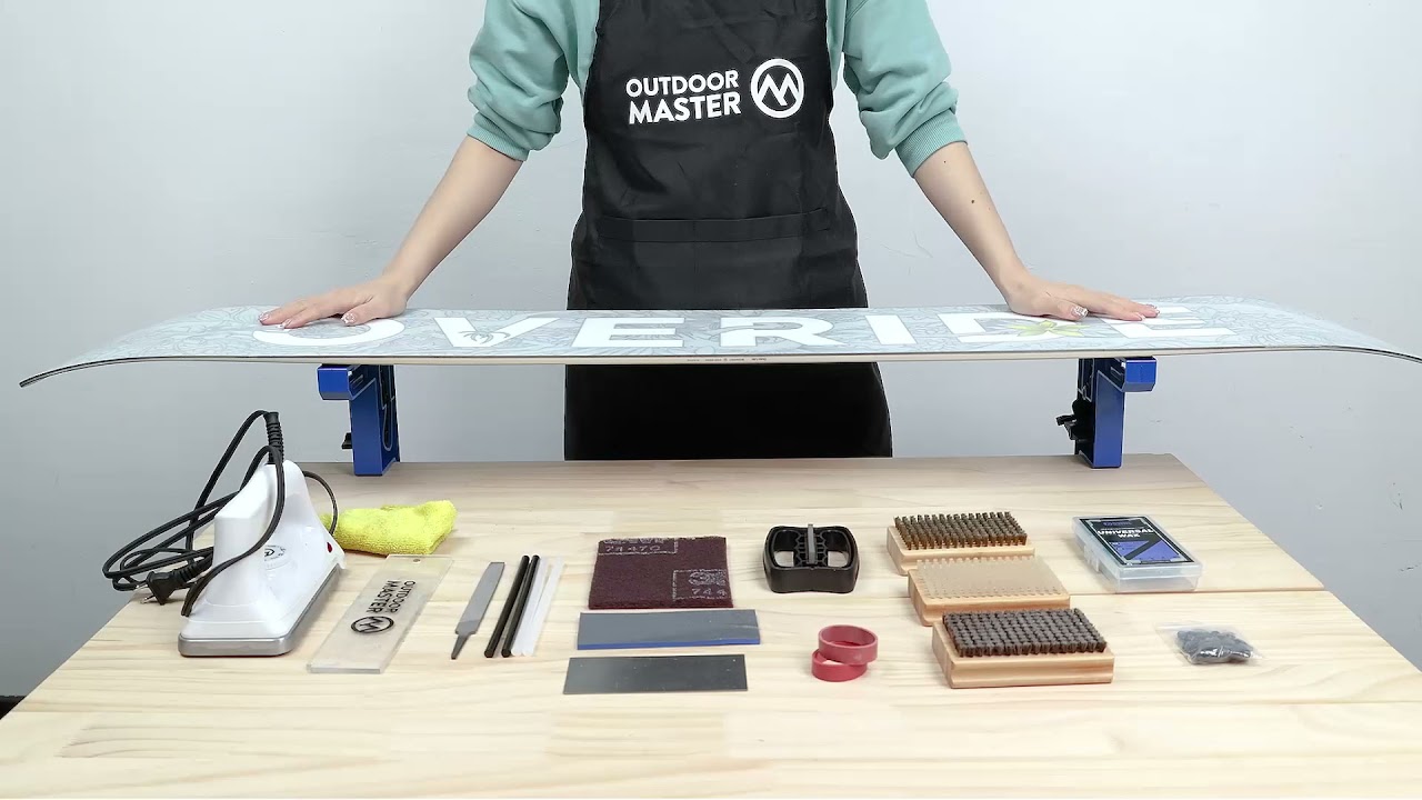 How to Wax a Snowboard With Outdoor Master Snowboard Wax Kit