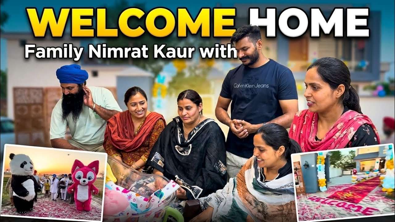 Nimrat kaur welcom home#sadapunjab#thepunjab 