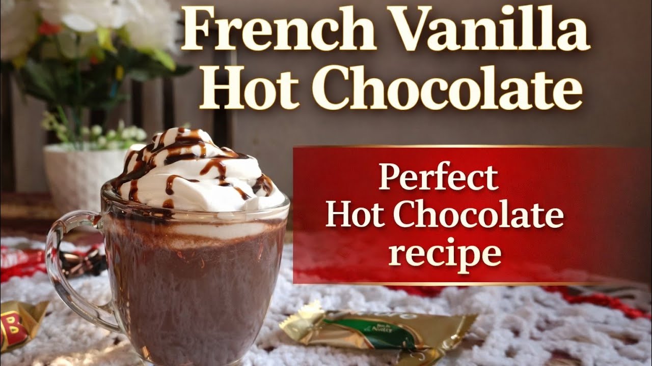 A Perfect Hot Chocolate Recipe 😋 | Creamy Café-Style #viral #hotchocolate #trending #recipe