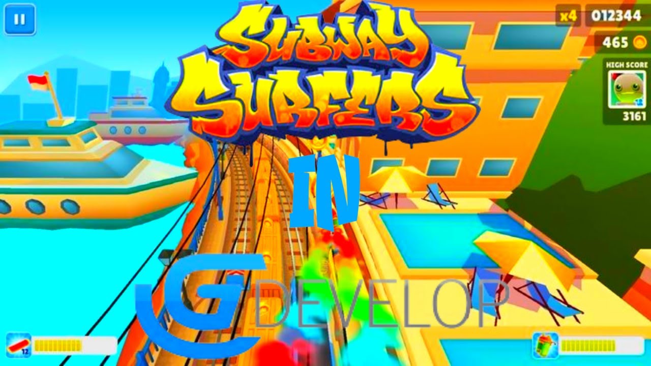 Subway Surfers в Gdevelop! — Учебное пособие