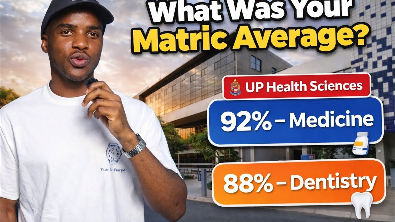 Asking Health sciences students their matric averages- university of pretoria 