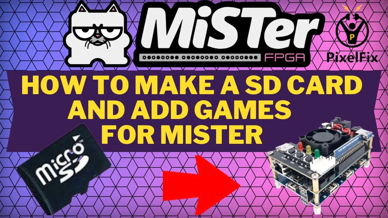 How To Setup A Mister FPGA SD Card & Add Games