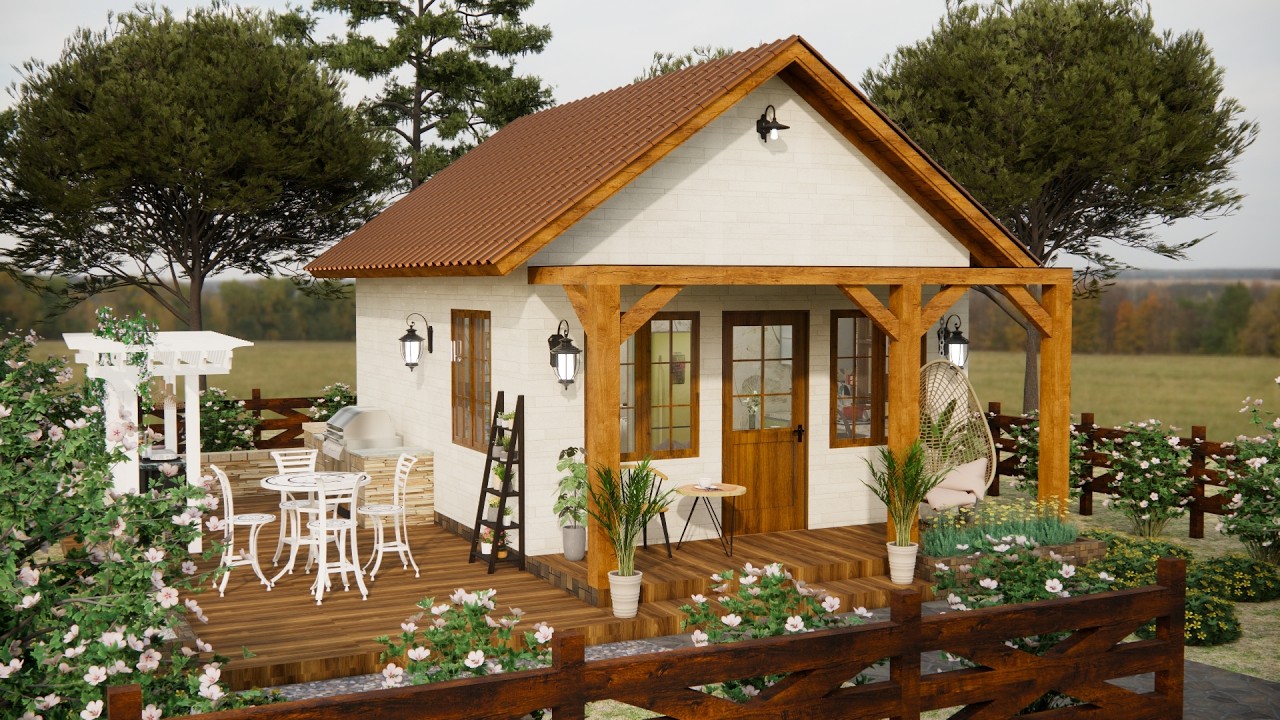 Compact Yet Comfortable! (5x6m) 1 Bedroom + Living + Kitchen + Porch