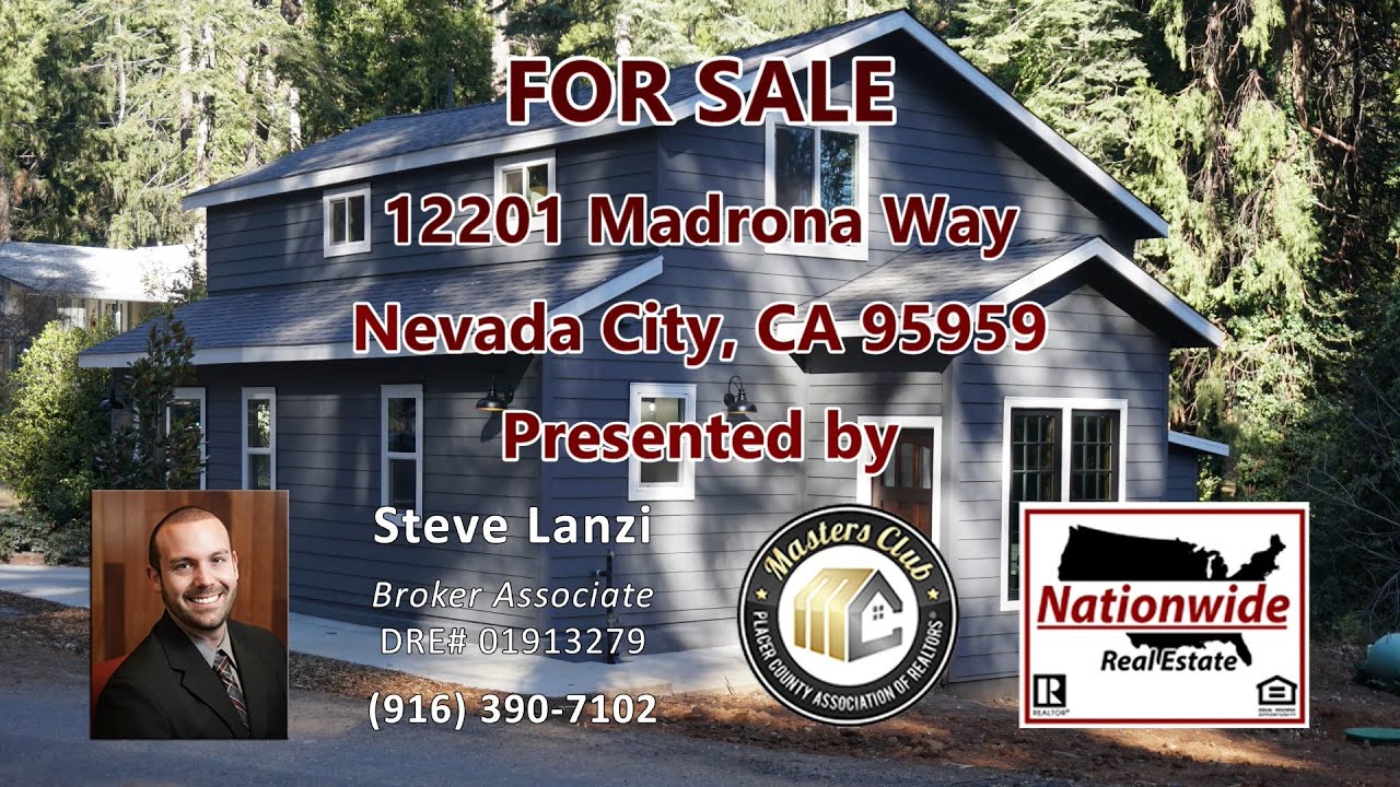 12201 Madrona Way, Nevada City, CA 95959