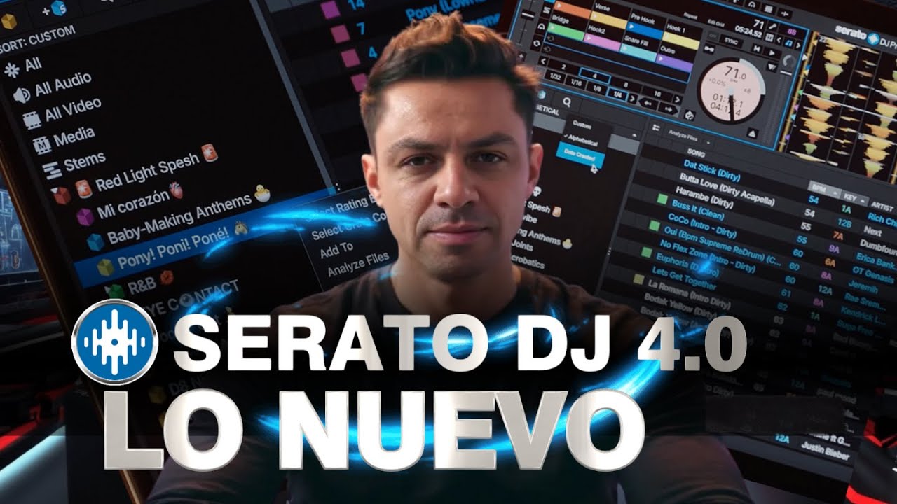 Serato DJ 4 0 🔥 Lo Mejor y Novedades  DJ Conde Oficial 6 Años en YouTube COMO OGANIZAR TU MUSICA 🔊
