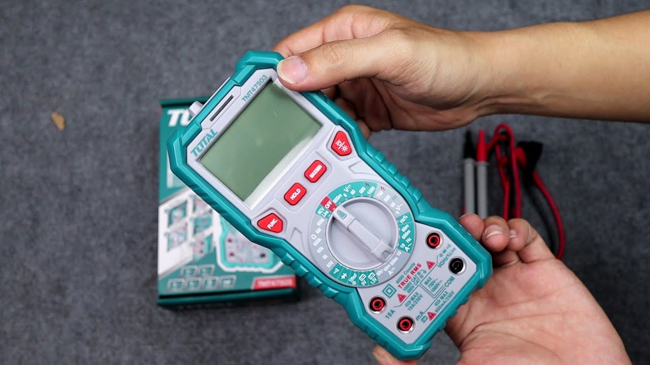 ĐỒNG HỒ VẠN NĂNG CỰC XỊN TOTAL TMT47503, đo chính xác, nhiều chức năng hay, Giá 580k