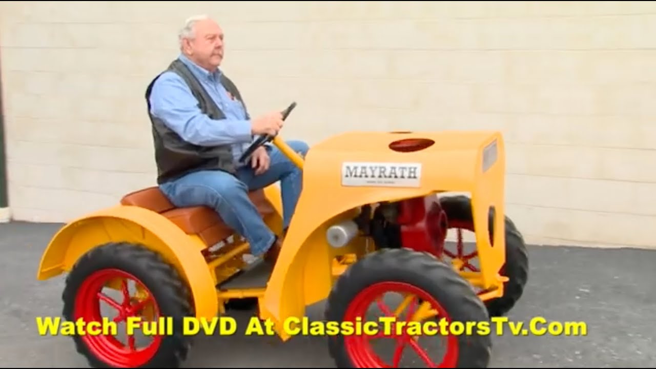 ONLY 200 BUILT!  RARE Mayrath Deluxe Garden Tractor - Classic Tractor Fever