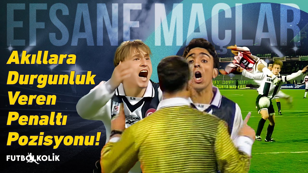 Beşiktaş - Antalyaspor 1998 - 99 Sezonu | Akıllara Durgunluk Veren Penaltı Pozisyonu!