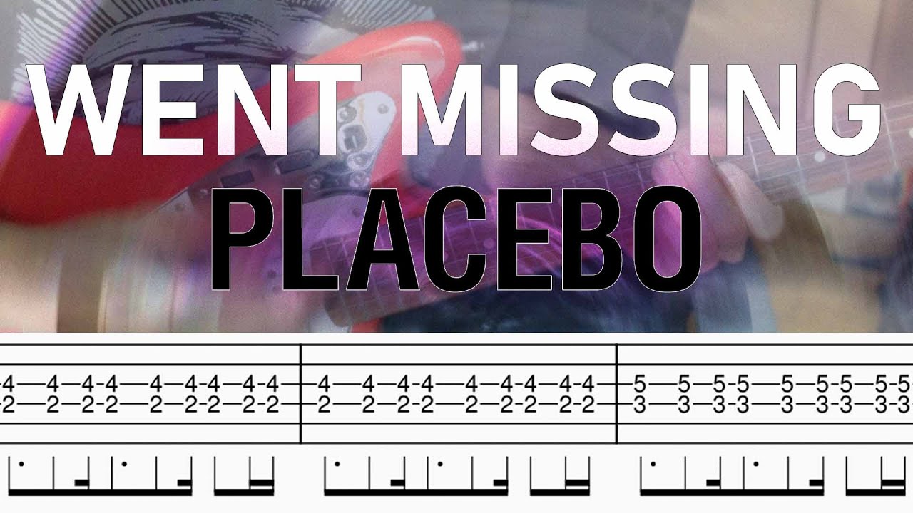 Went Missing (Placebo) - Guitar cover with TABS