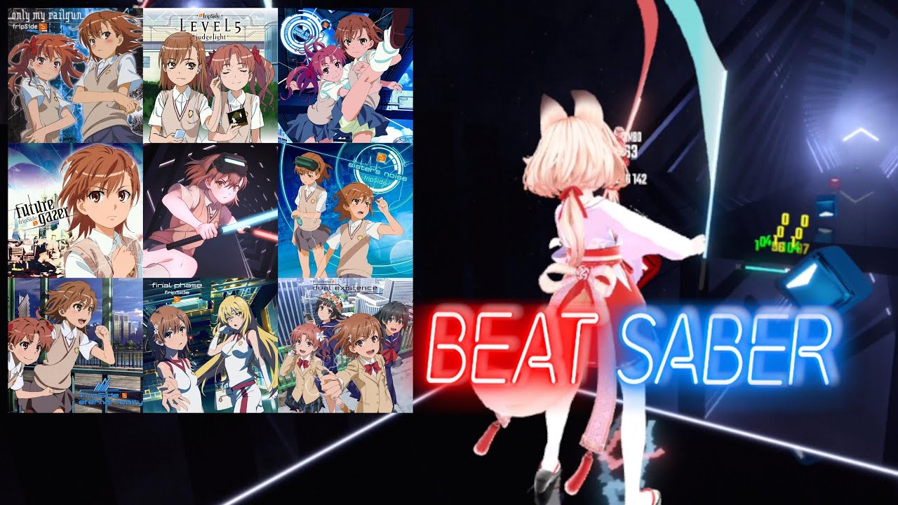 【Beat Saber】「とある科学の超電磁砲」(Opening Compilation)【Shiftall VR Manager】