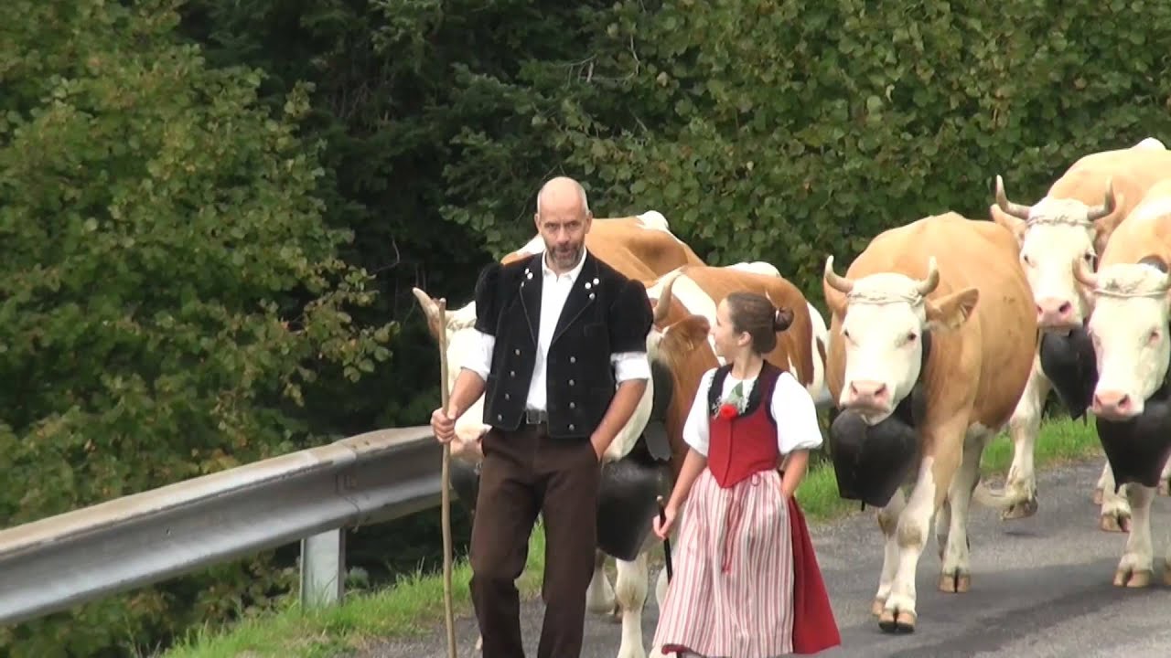 26. Sept 2015 Alpabfahrten der Familien Stettler und Marti