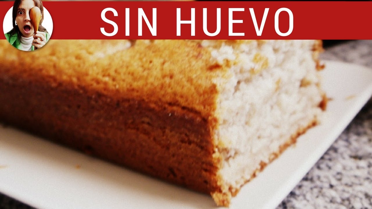 Budín de Banana SIN huevo ¡fácil! / Bizcocho SIN huevo - Paulina Cocina