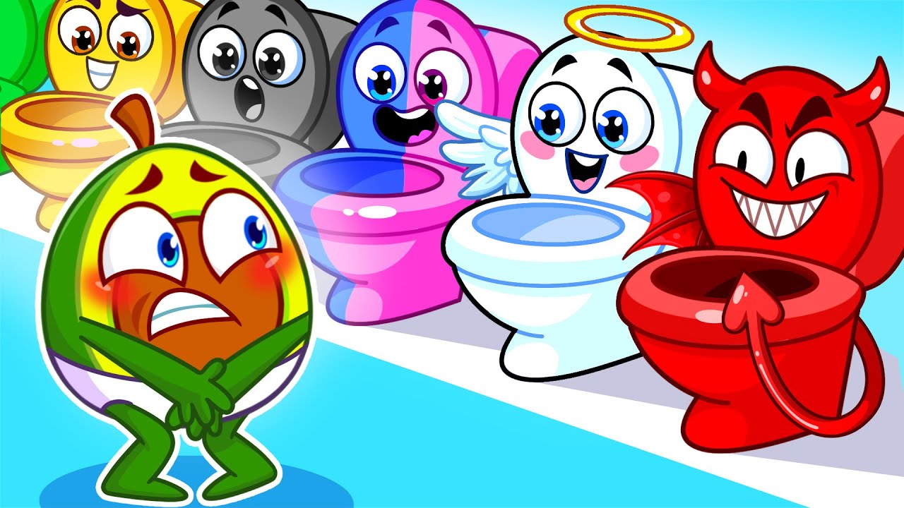 Potty Training Song | Healthy Habits for Kids | Kids' Songs and Nursery Rhymes | Pit & Penny Land