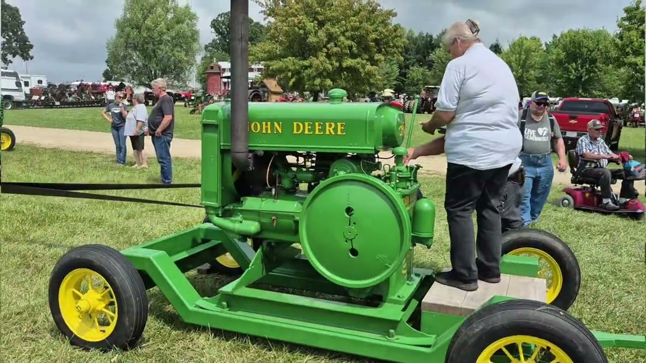 Day 1 of Union Thresheree 2025, Symco WI 