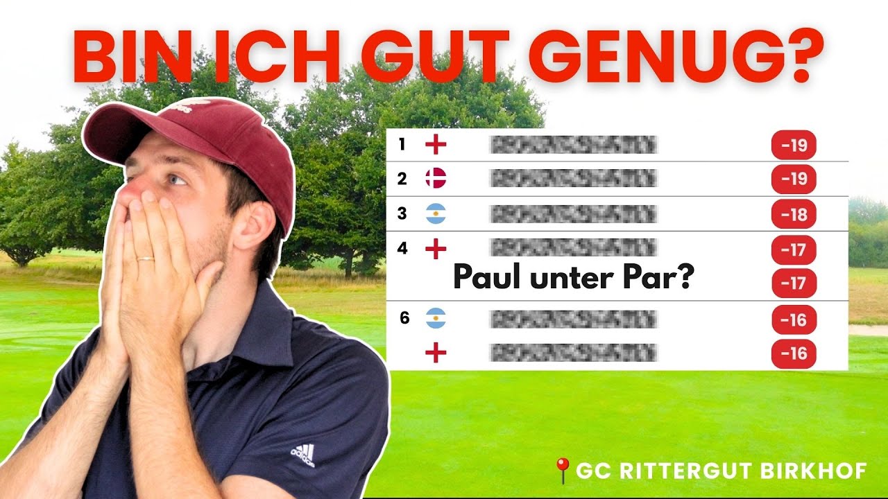 Wie würde ein HCP. 8 auf der TOUR abschneiden? (ich spiele sehr gutes Golf!)