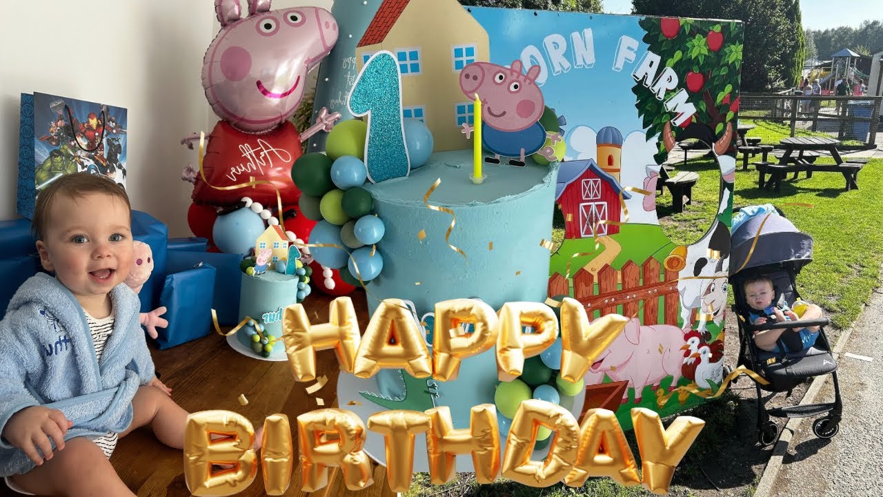 MY 1 YEAR OLD BIRTHDAY VLOG | UK  🥳