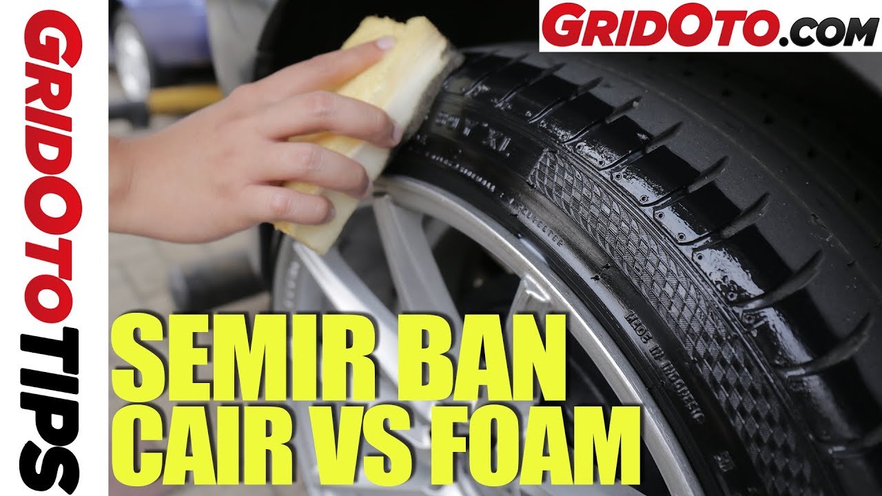 Cara Bikin Ban Mobil Mengilap Seperti Baru | How To | Gridoto Tips