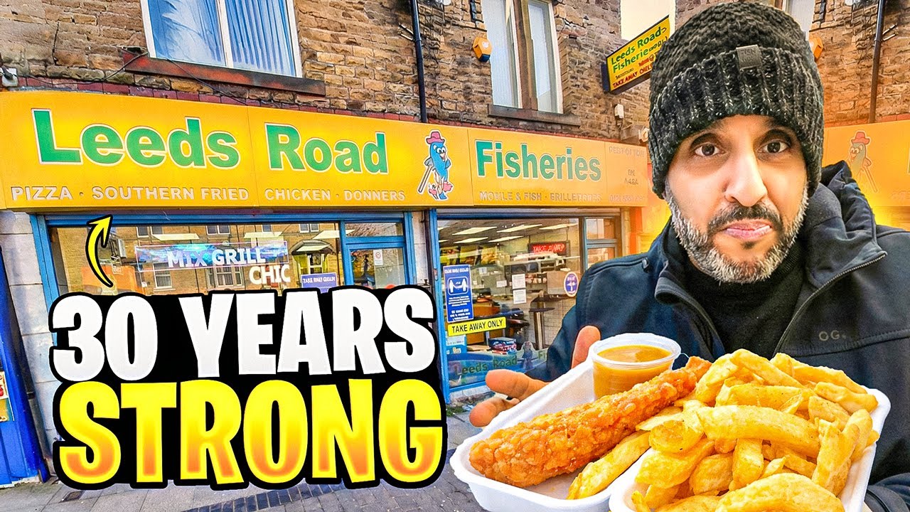 Bradford’s Most ICONIC FISH & CHIP SHOP? Leeds Road Fishery Review | TFT