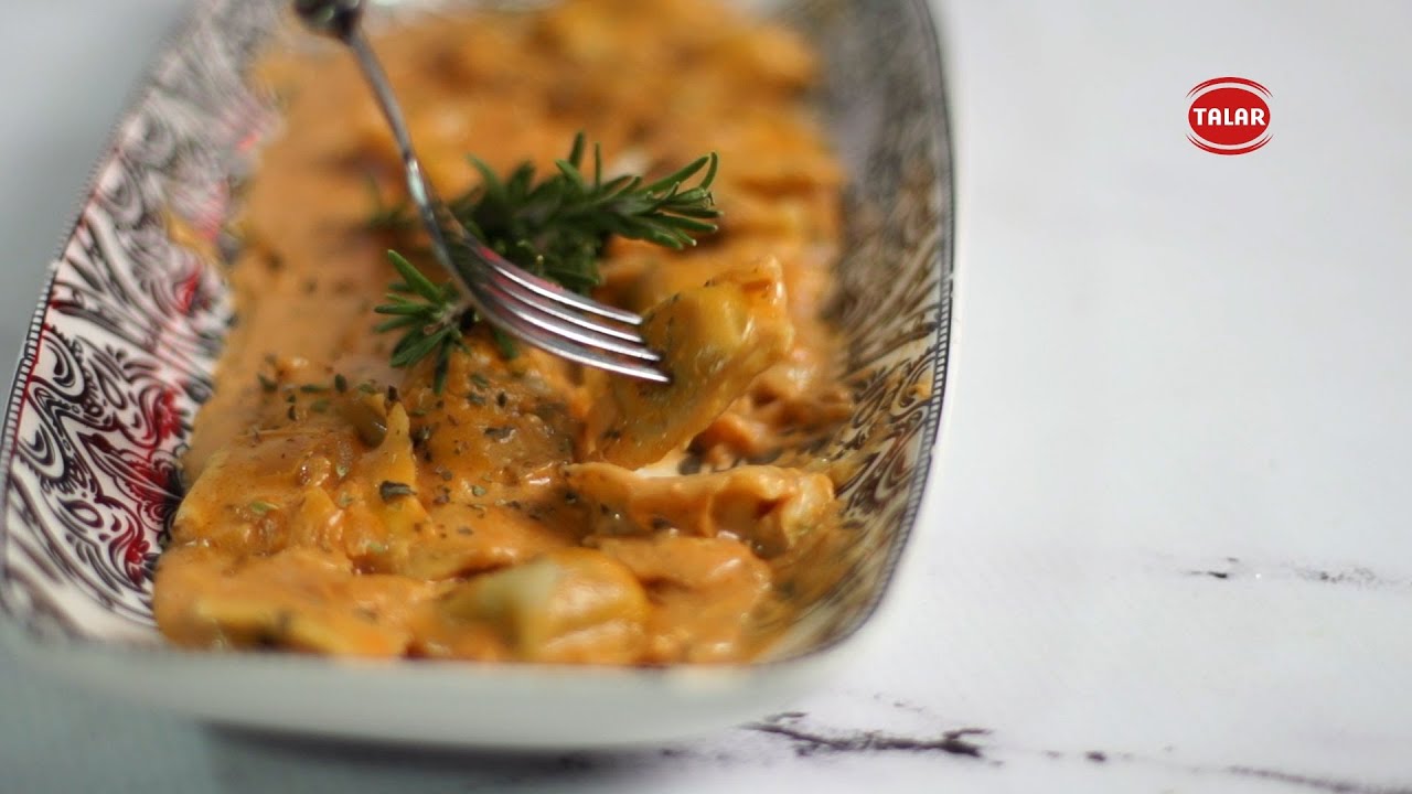 La cocina de Talar - Hoy : Ravioles con salsa rosé con crema de ajo y cebolla Talar