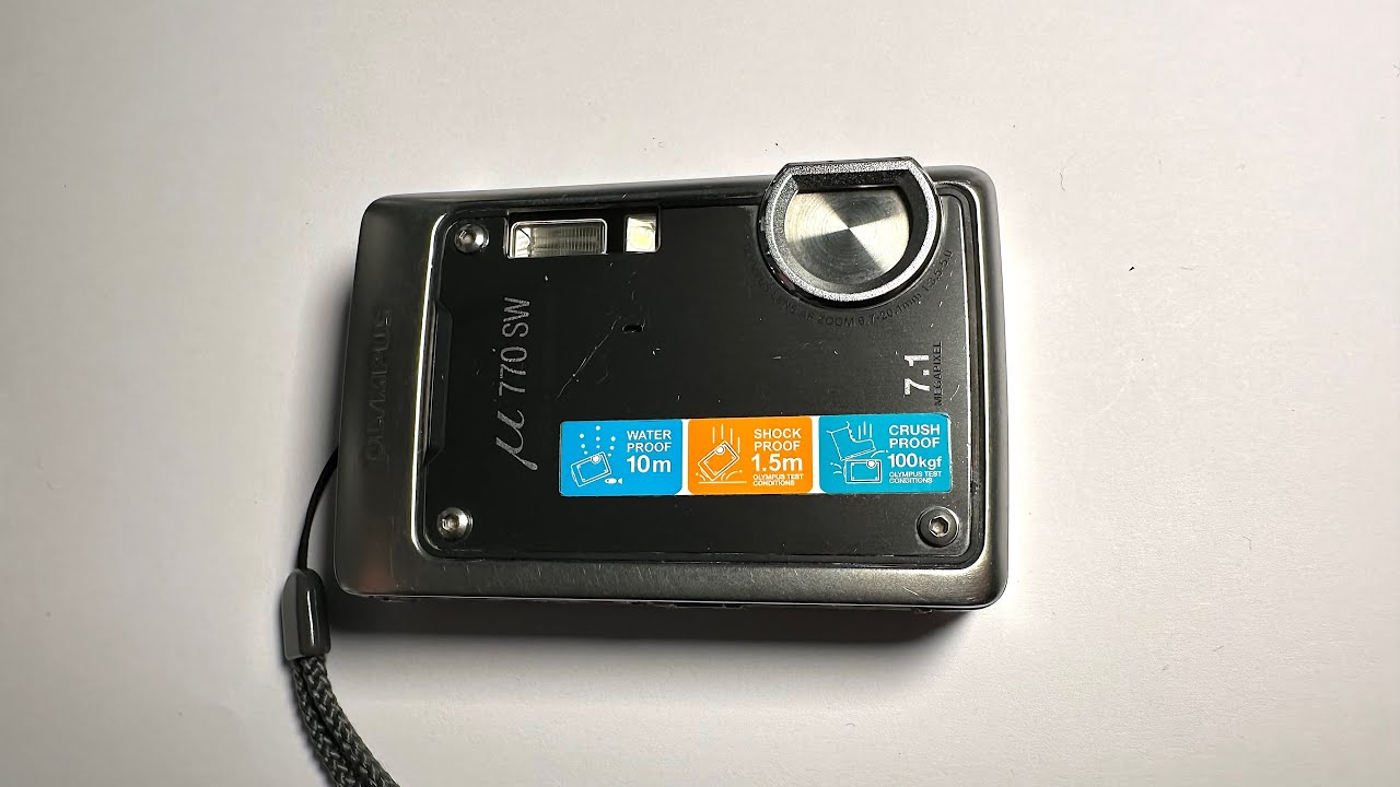 Olympus Mju 770 SW waterproof Digital camera