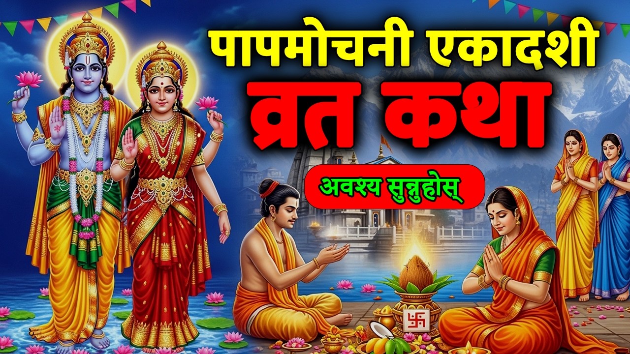 पापमोचनी एकादशी व्रत कथा | पापबाट मुक्ति दिने पवित्र कथा | Papmochani Ekadashi Katha Nepali