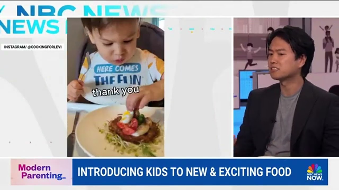 NBC News Daily, Aug 14 2024 - Cooking for Levi interview segment 1