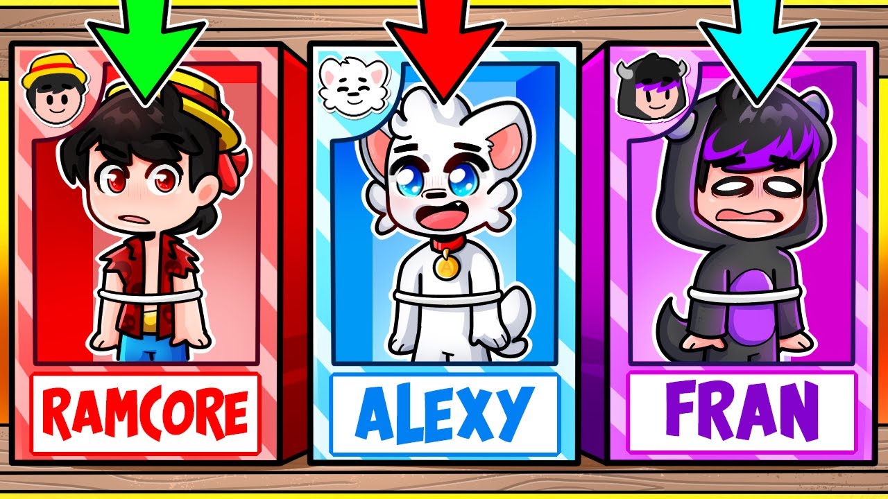 &iexcl;MINECRAFT pero NOS CONVERTIMOS EN JUGUETES! 😍😂 Alexy