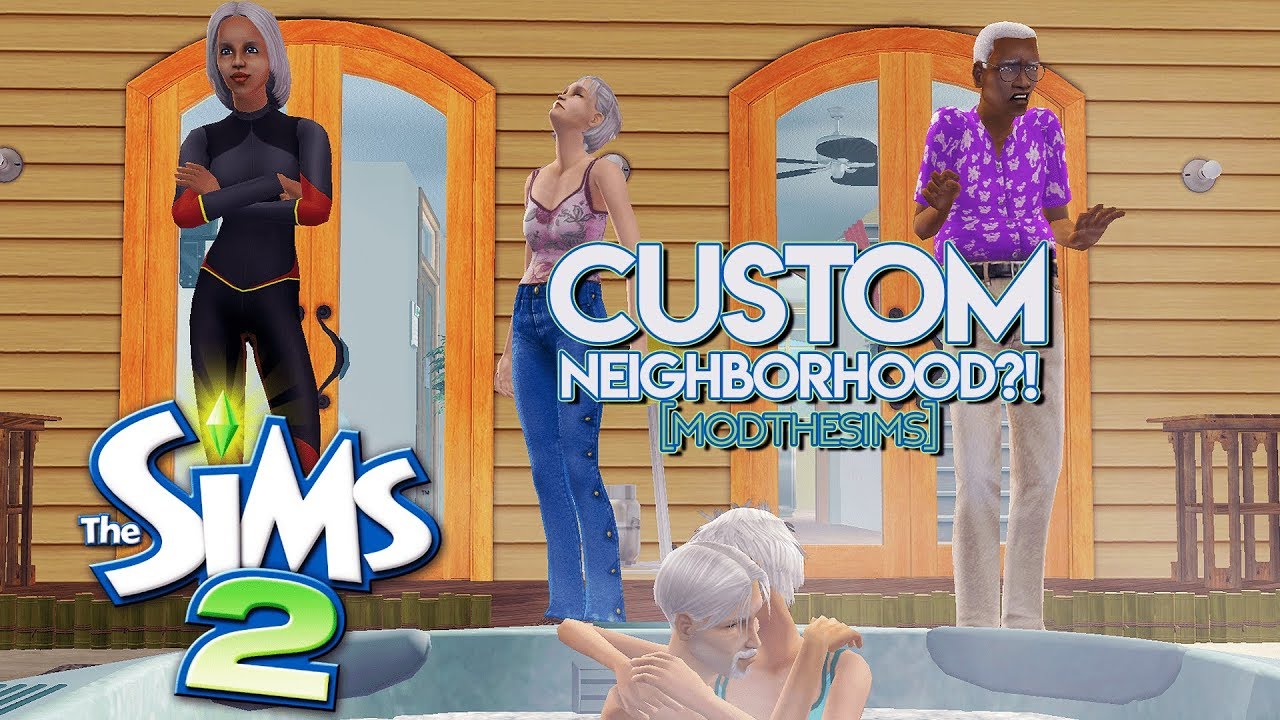 THIS OLD FOLK DRAMA IS TOO MUCH! | The Sims 2 Custom Neighborhoods #1