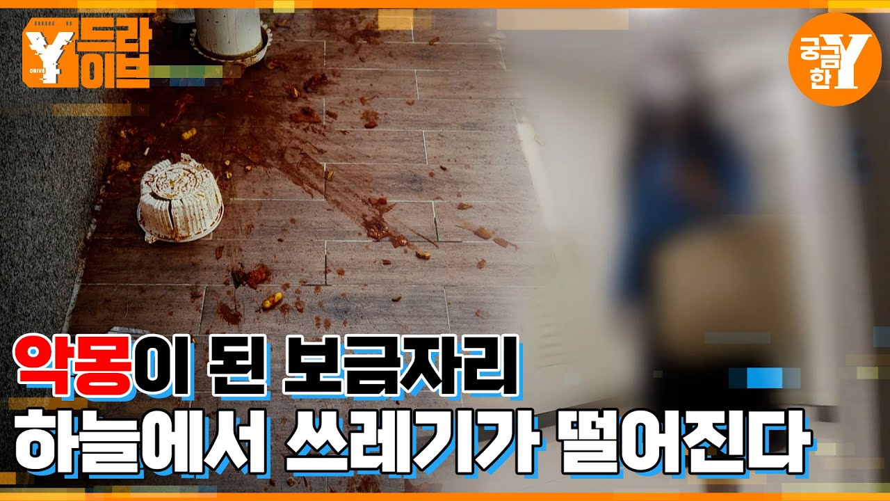 하늘에서 음식❌ → 쓰레기가 내려온다⭕ | Y드라이브