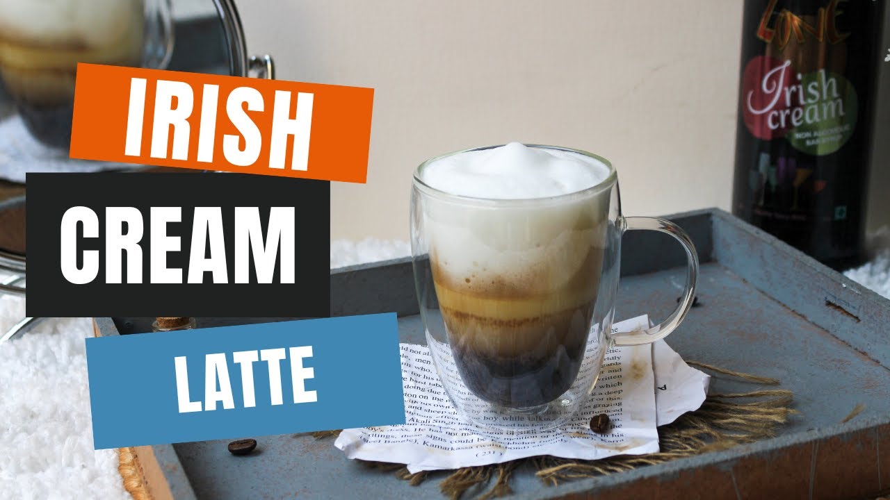 Irish Cream Latte | #coffee | Zone Mocktail Syrups
