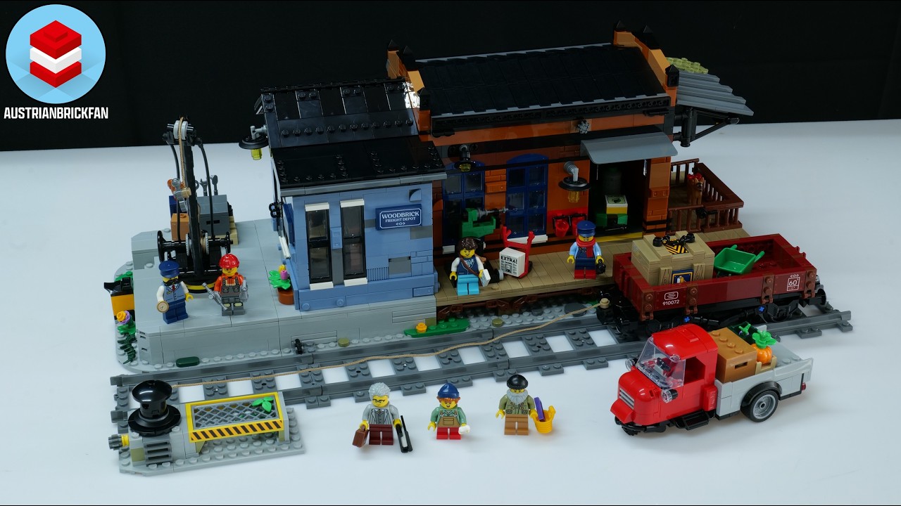 LEGO 910072 Woodbrick Freight Depot &ndash; szybkie budowanie BDP Seria 9