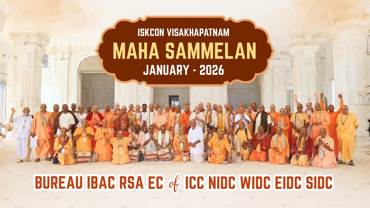 ISKCON Leaders Maha Sammelan - 2026 | At Visakhapatnam