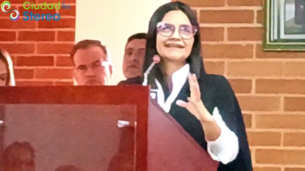 Homenaje a Angie Lizeth Rodríguez Directora de DAPRE por la JAL y Alcaldía de Rafael Uribe Uribe