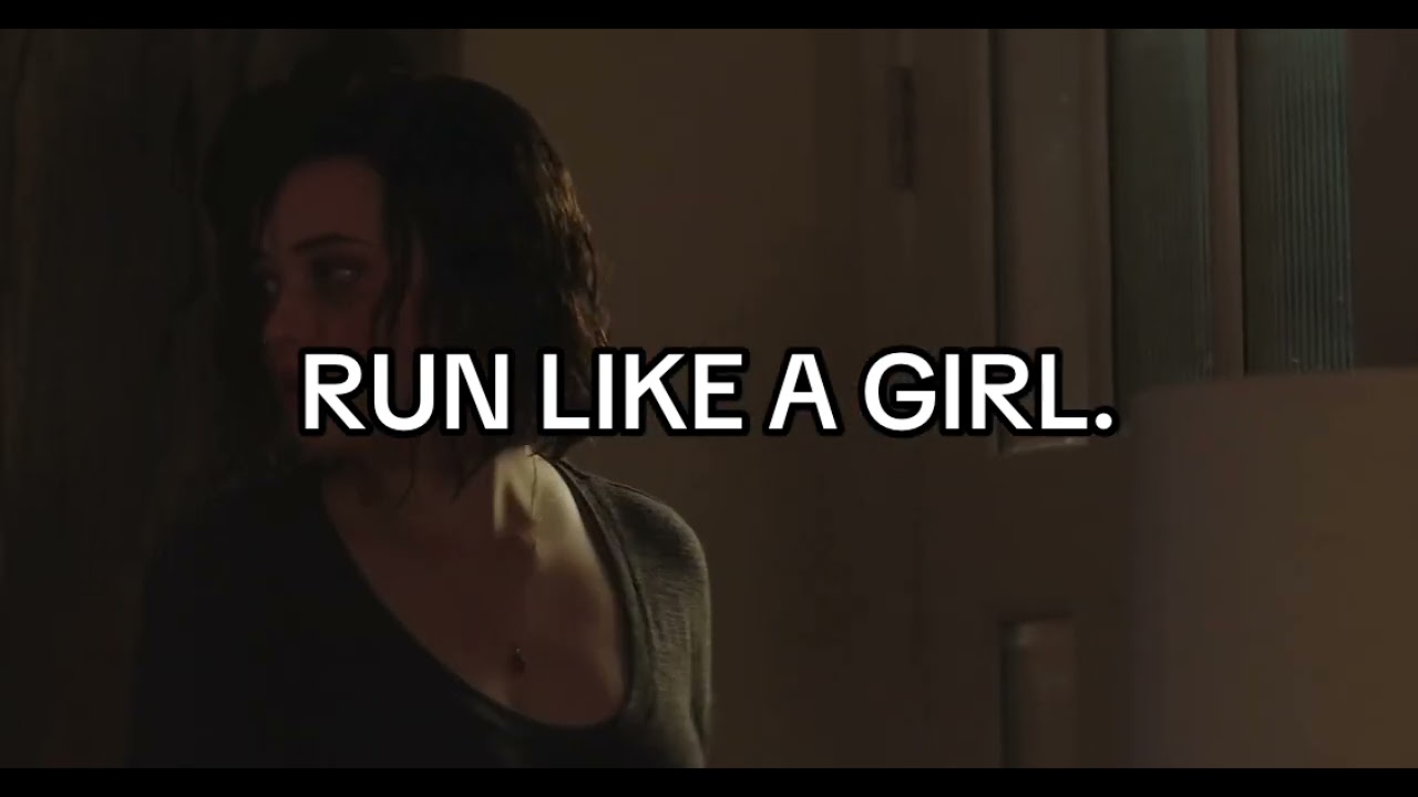 run like a girl.